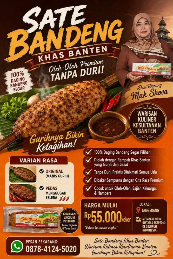 Sate Bandeng khas Banten