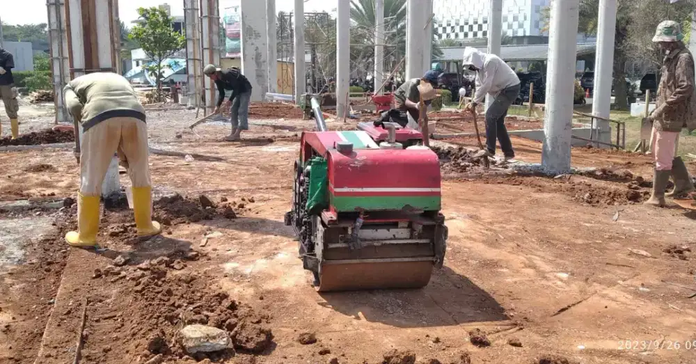 Mesin roller 2ton stamper kuda