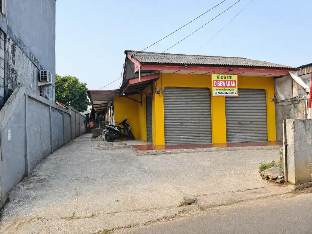 Disewakan Kios Bisa Buat Tempat Tinggal