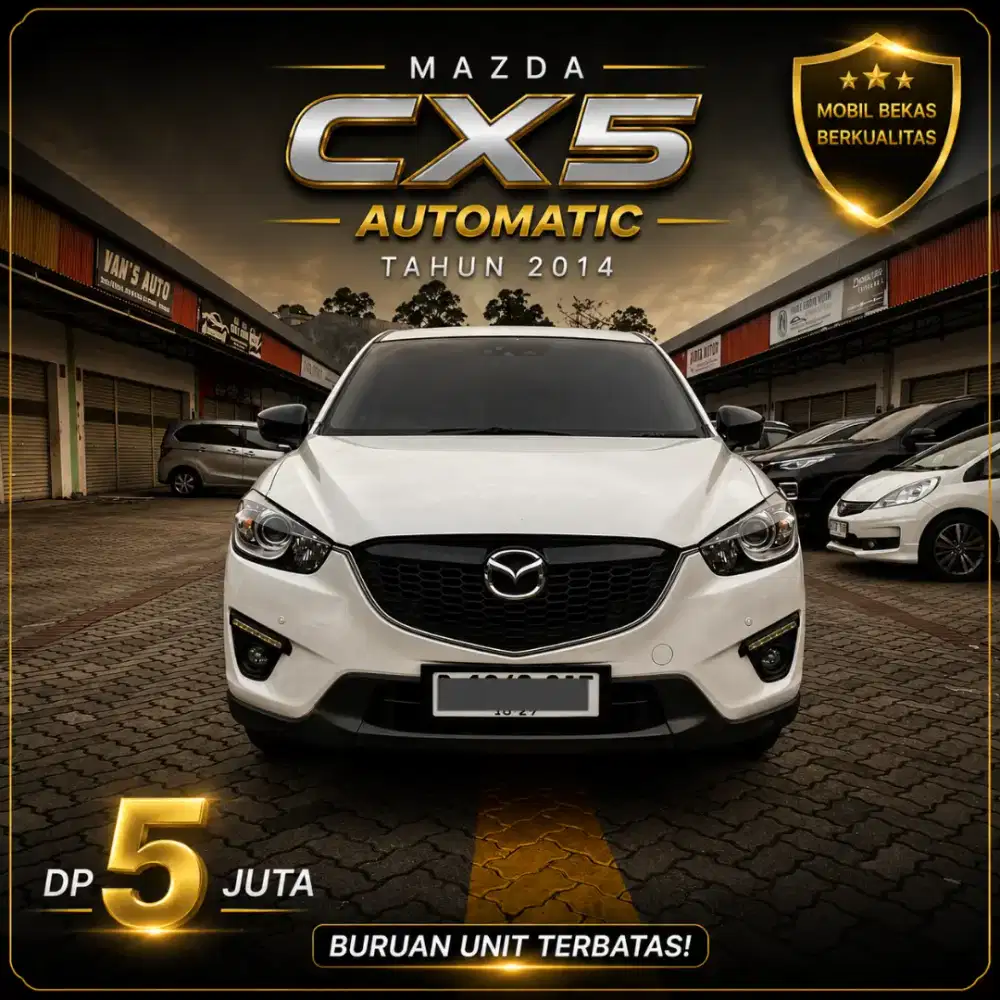 MAZDA CX5 GRAND TOURING (GT) AT 2014 - MOBIL BEKAS
