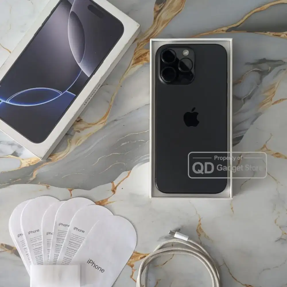 iPhone 16 Pro Max 256GB RESMI Beacukai Mulus Murah aja