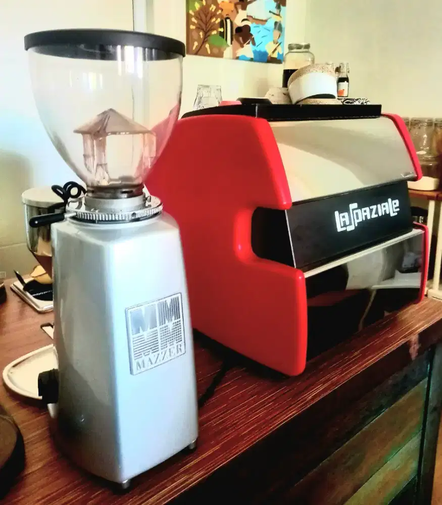 1 paket mesin kopi LaSpaziale Vivaldi S1 + Grinder Mini Mazzer