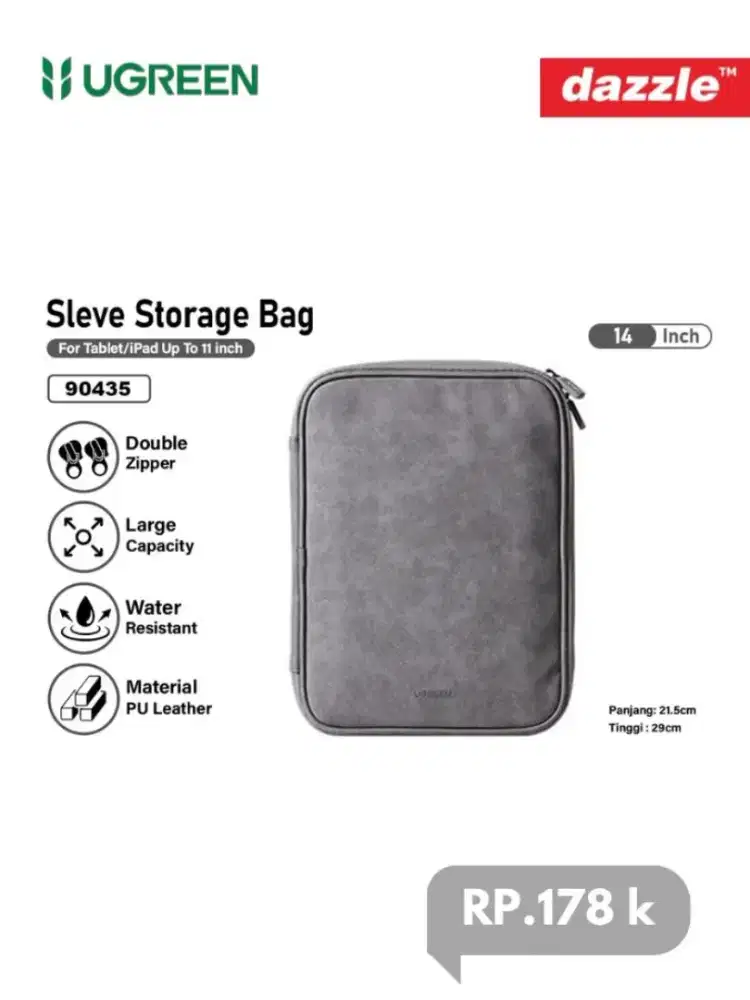 Sleve storage bag UGREEN tablet