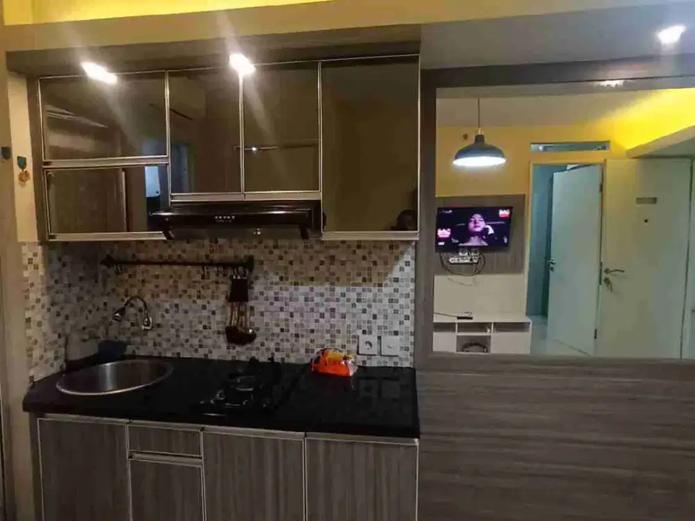 Sewa 2BR renov jadi 1BR Tower Jasmine Bassura City Apartemen