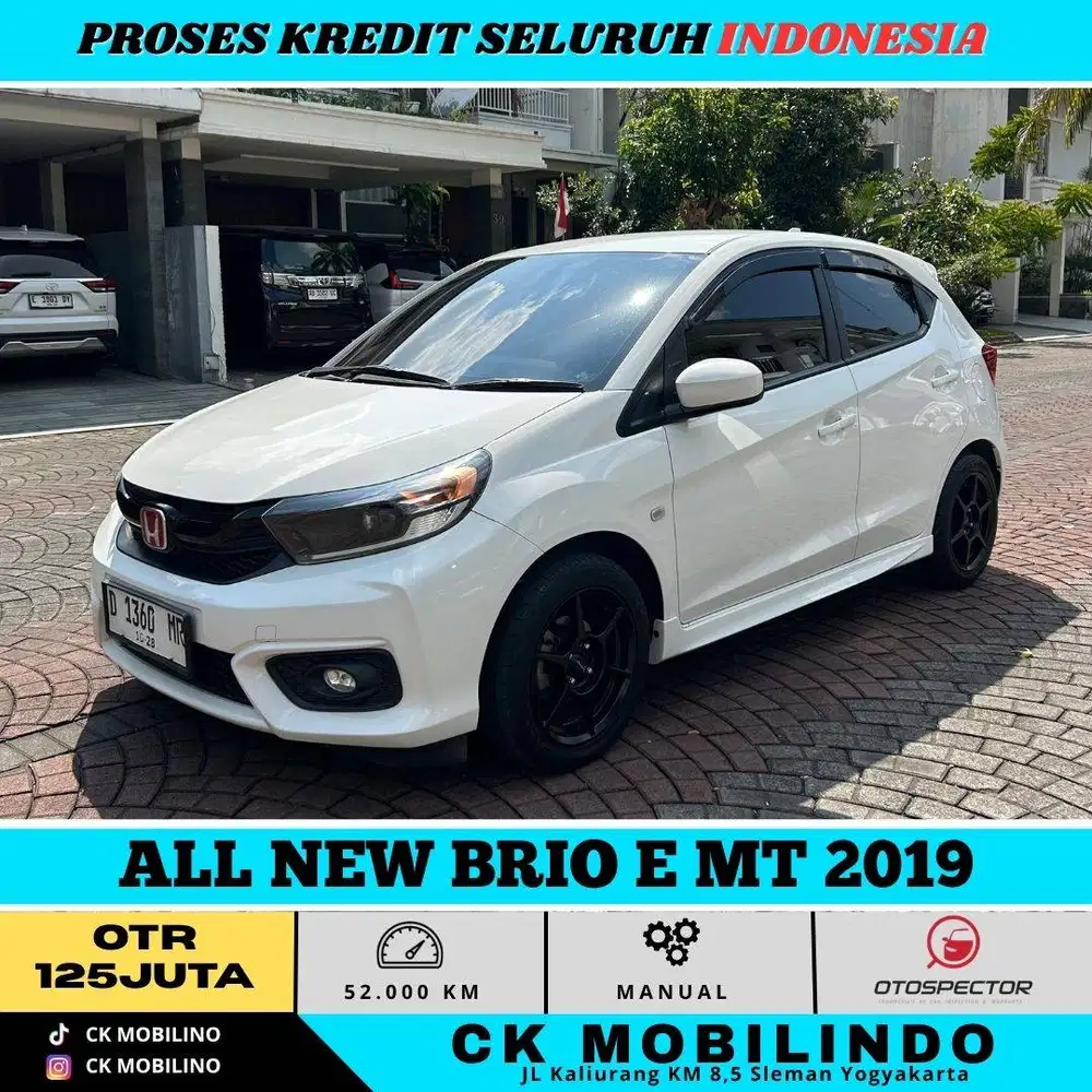 ALL NEW BRIO E MT PUTIH 2019 PEMAKAIAN 2020