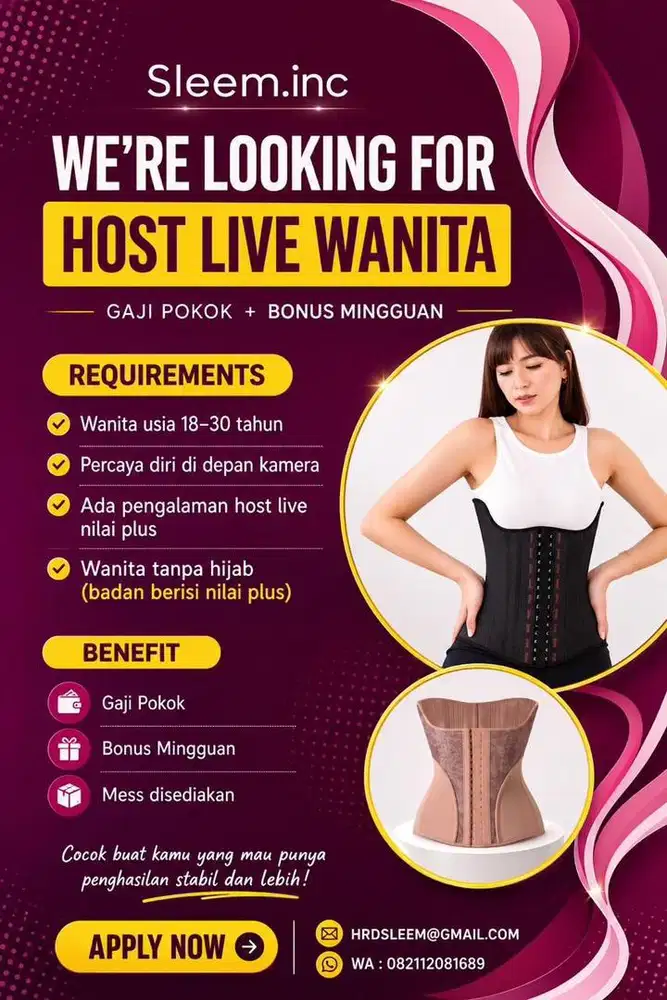HOST LIVE STREAMING WANITA