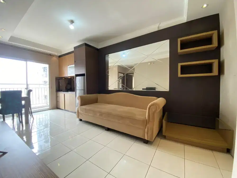 Disewakan Unit Apartemen MGR2, (2BR), View Kolam