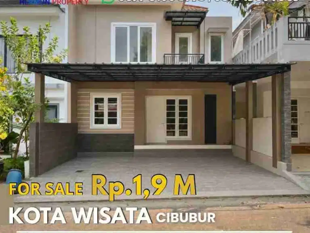 Dijual Rumah di Kota wisata Cibubur , Harga Miring bisa KPR