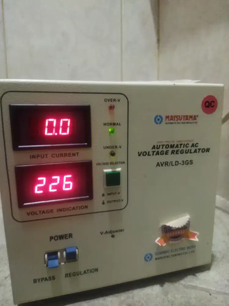 Stabilizer Stavolt MATSUYAMA 3000 watt 3KVA AVR/LD3GS