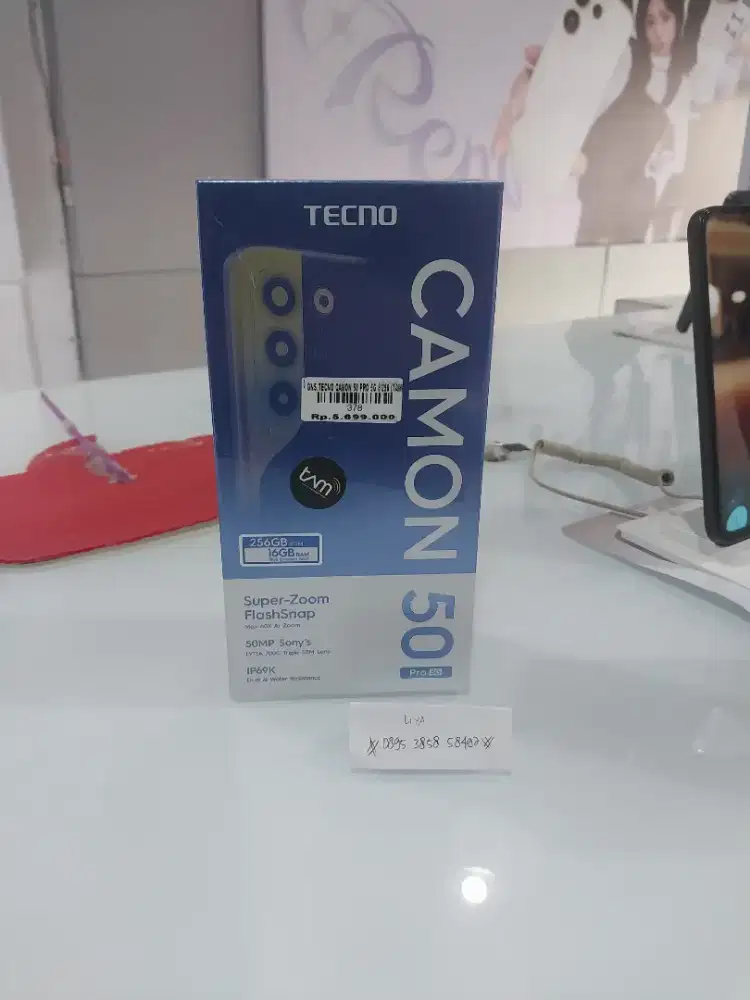 TECNO CAMON 50 PRO 5G 8/256 | ATLANTIS DAHSYAT