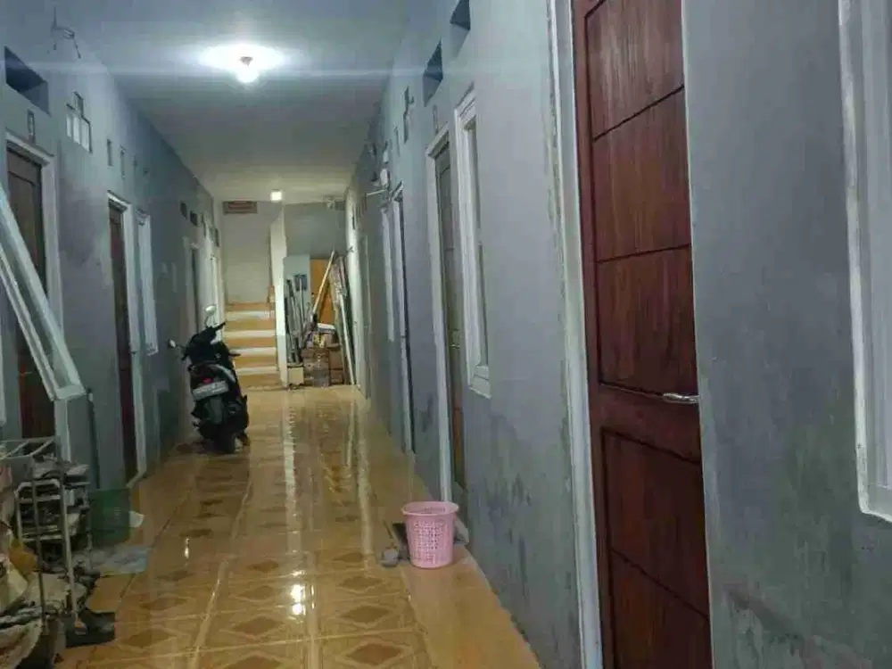 Akses Motor !! Rumah Kost Aktif 30 Kamar Dekat Telkom University Bojongsoang Bandung