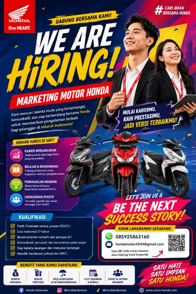 Lowongan Kerja Marketing Honda