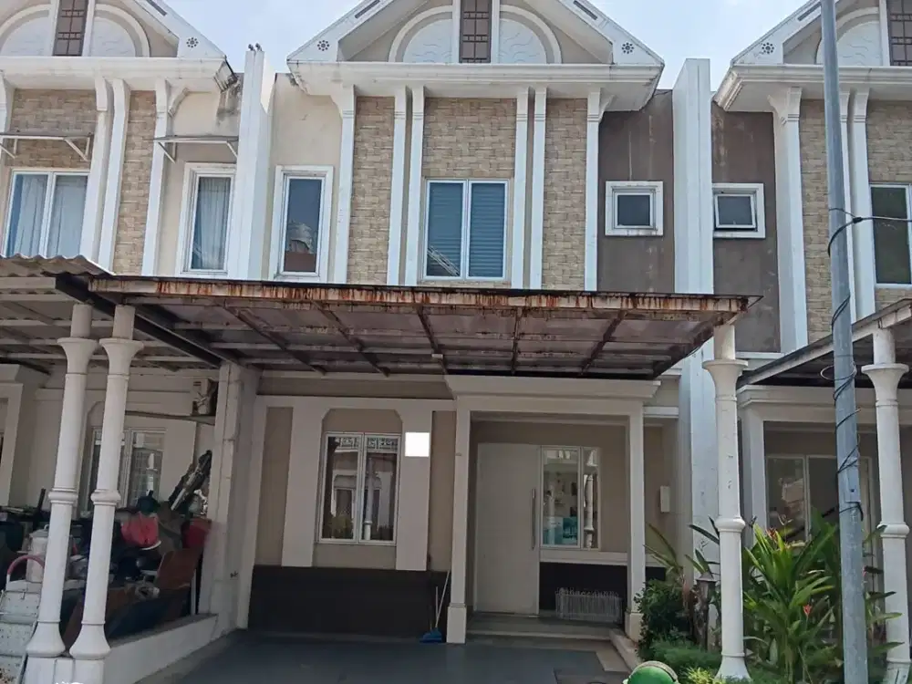 Sewa Murah Rumah 2 Lantai Thames JGC Banyak Kamar 3+1 KT / 2+1 KM – Dimensi 6x15 (46JT)