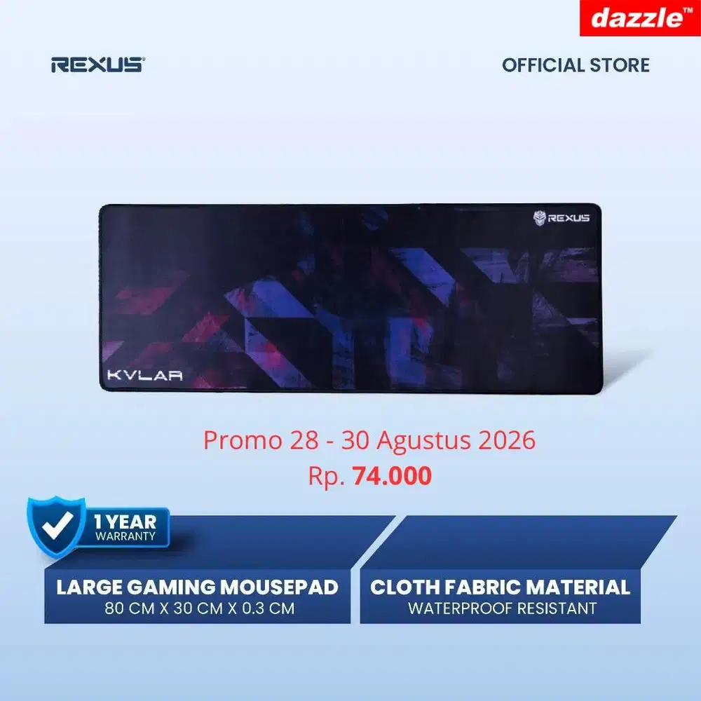 Mousepad Rexus T10 Kvlar
