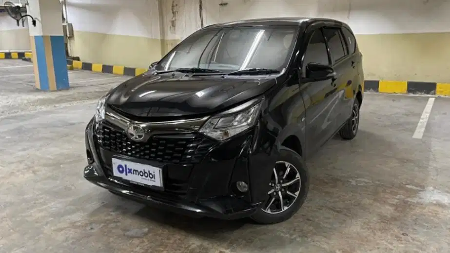 DP MURAH Toyota Calya 1.2 G Bensin-AT 2022 Hitam CDKLB