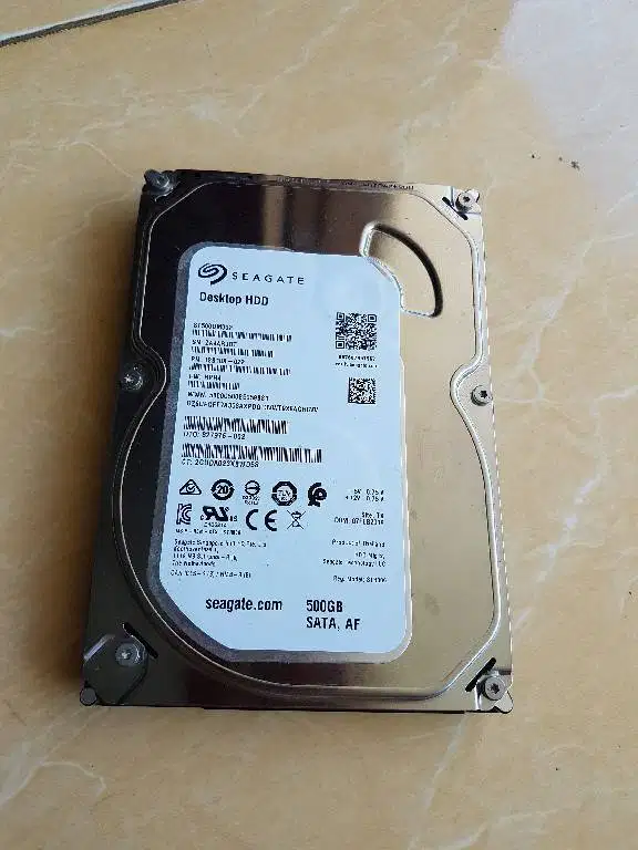 Harddisk Seagate 500gb 88% pot 724 day