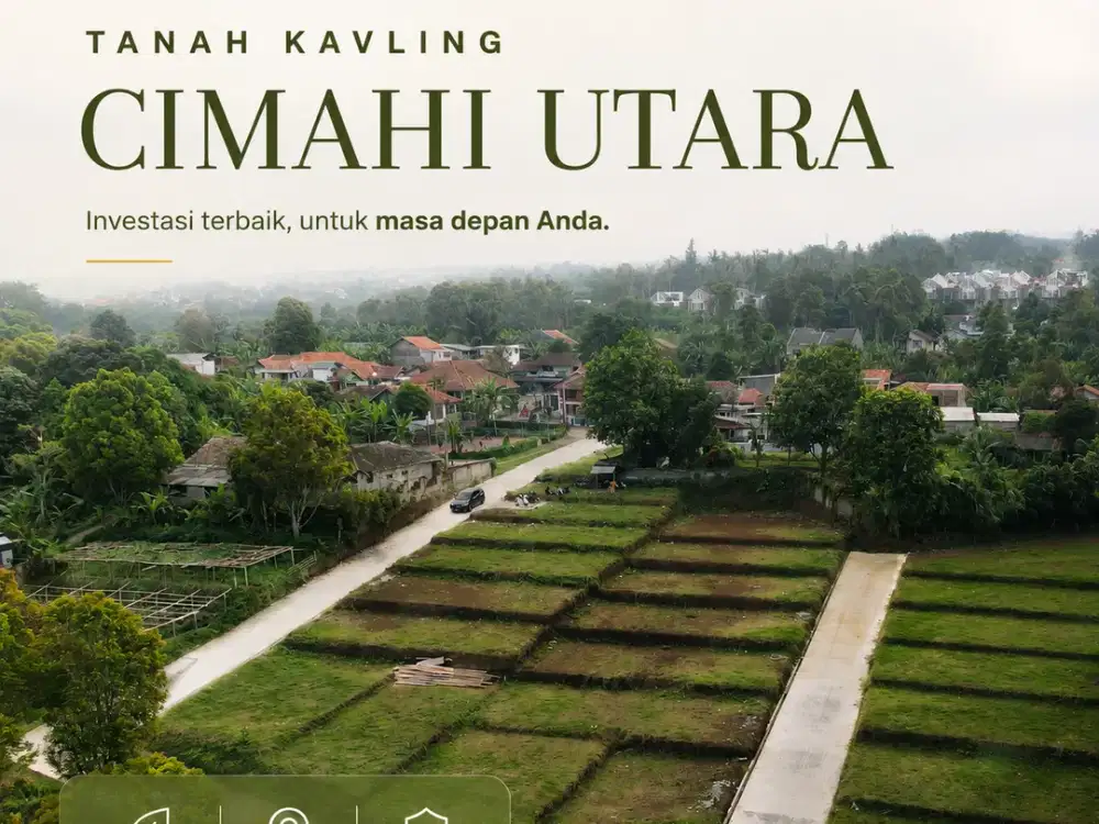 Tanah Kavling Strategis Cimahi Utara Dekat Kolonel Masturi