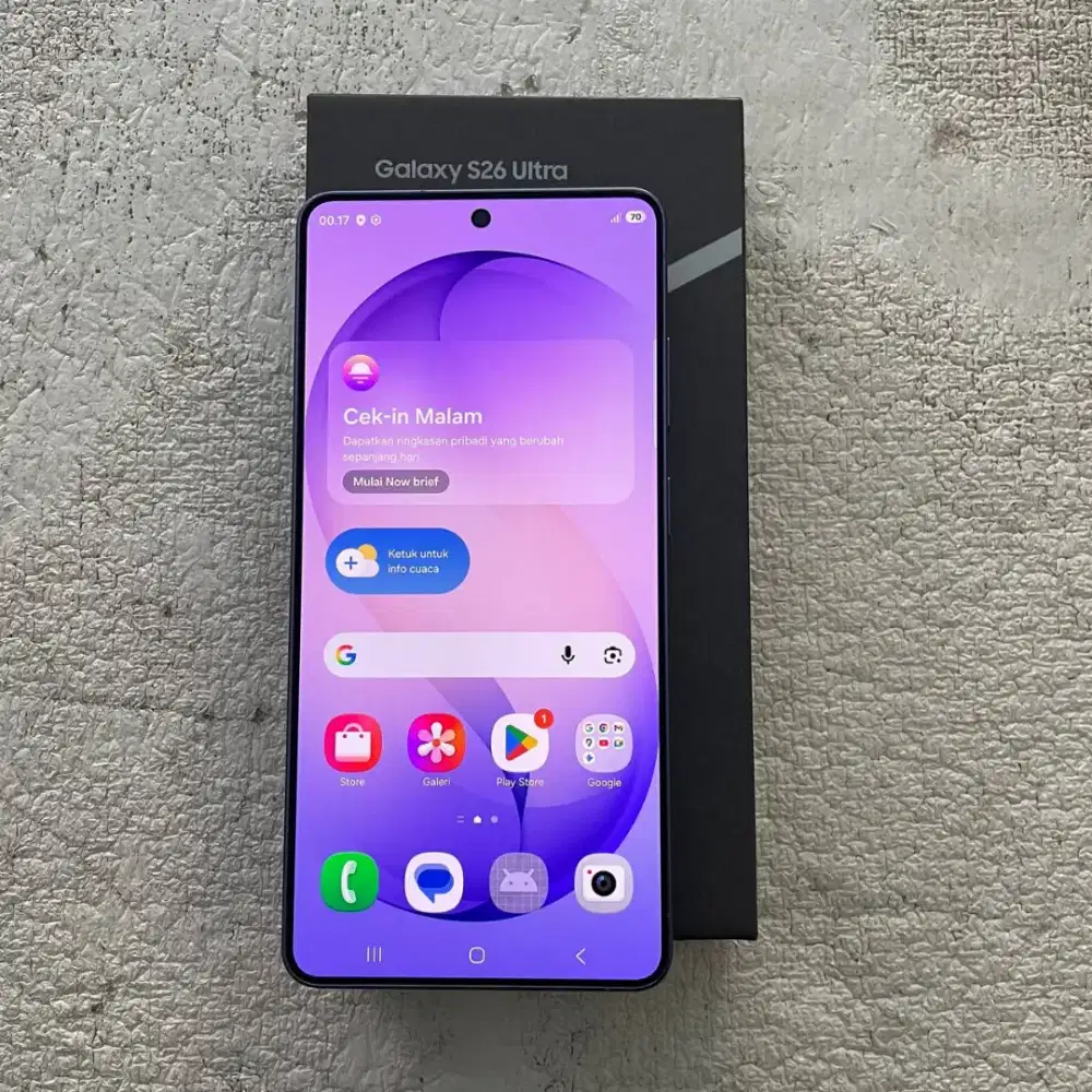Samsung Galaxy S26 Ultra Warna Cobalt Violet 12/512GB