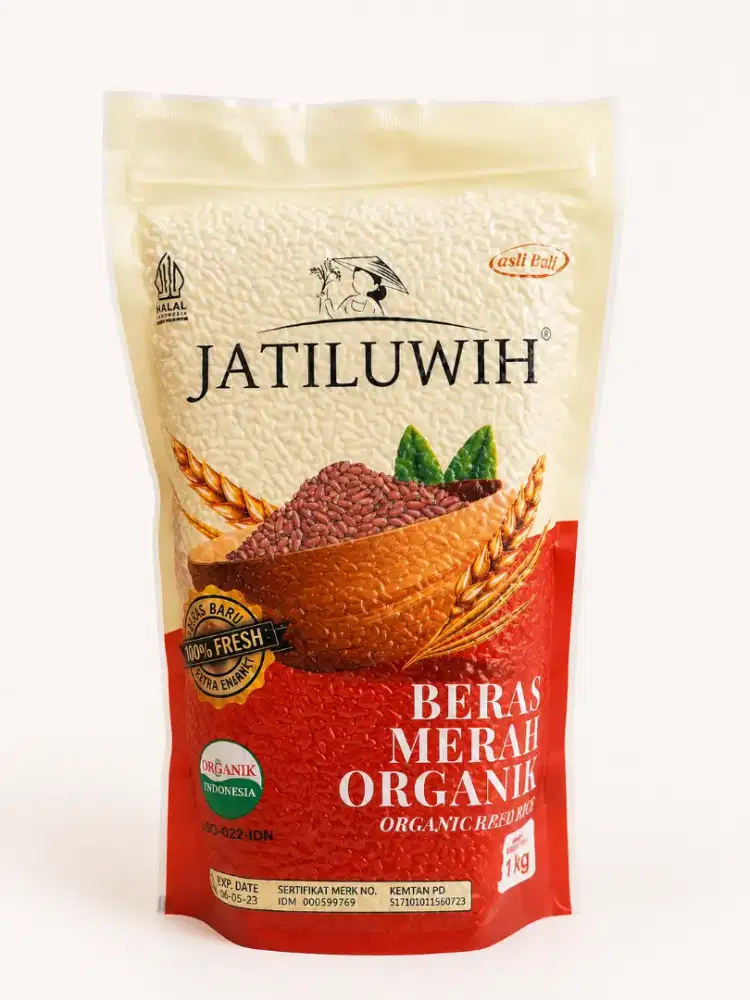 Jual Beras Merah Organik Jatiluwih 1 Kg