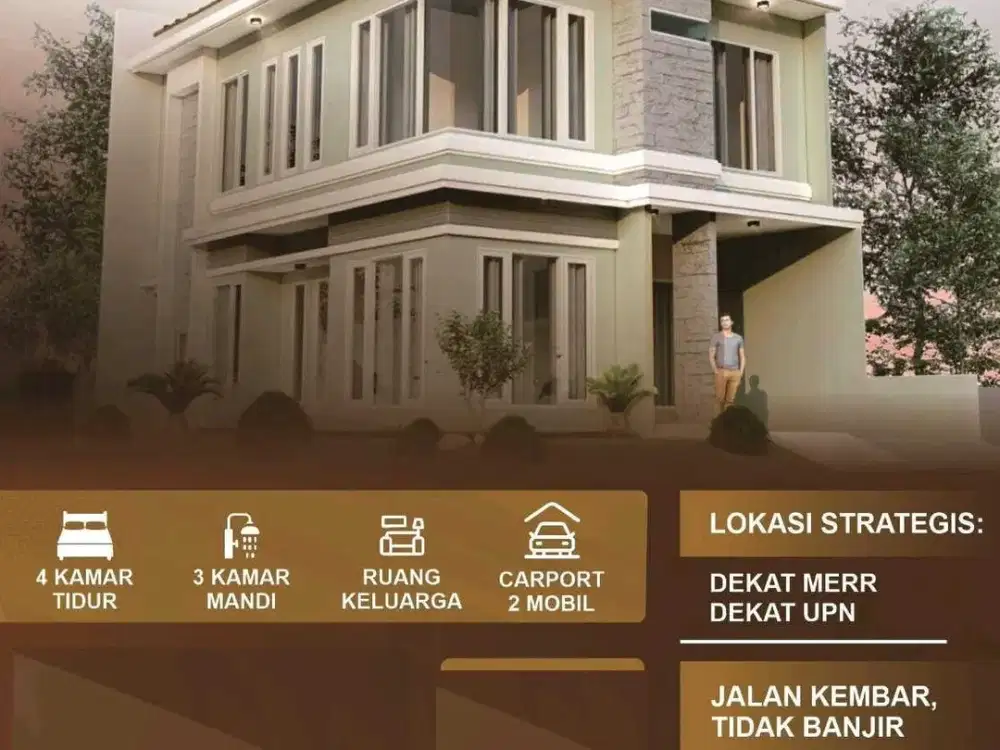 DIJUAL RUMAH RUNGKUT HARAPAN SURABAYA RON.A3353