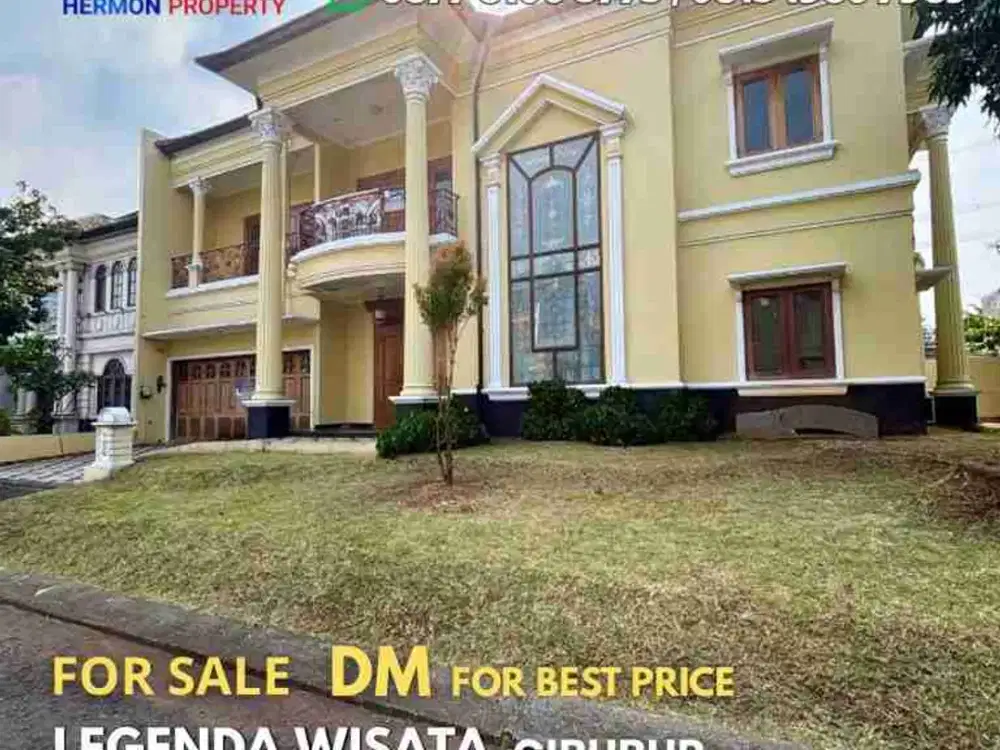 Dijual Rumah Hoek Kuldesak di Legenda wisata Cibubur , Dekat Tol Kota wisata