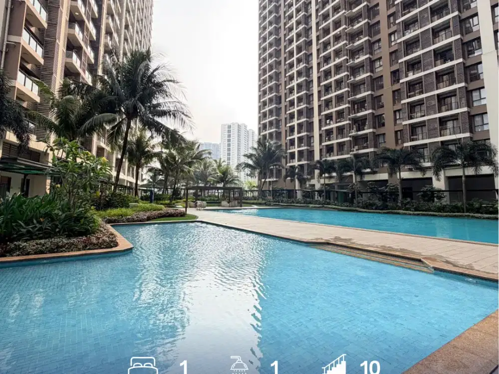 Sewa Apartement Furnished Type Studio di BSD City