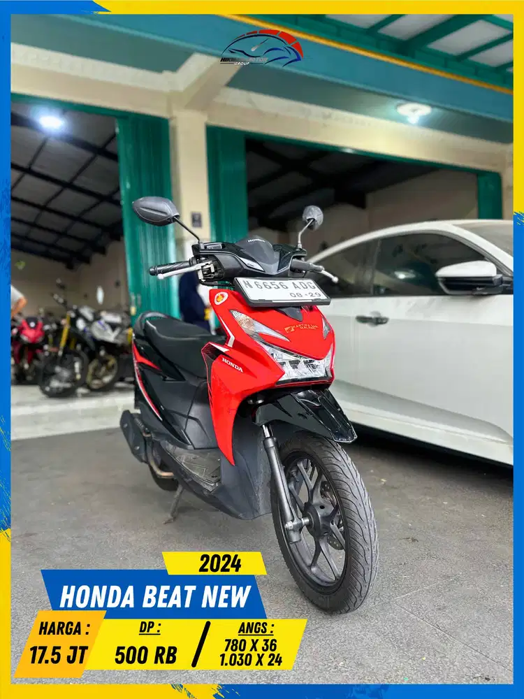 HONDA BEAT NEW 2024 MONGGO GAS POLL MASZEHH HIKMAH MOTOR KEPUH