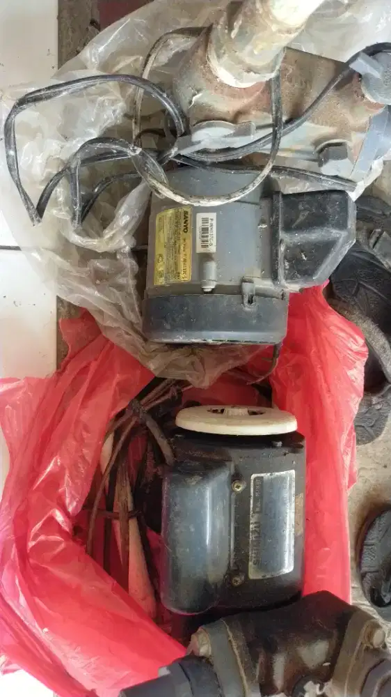 3 shimitzu pompa dangkal ps 128,1sanyo 137 keadaan normal, hidup