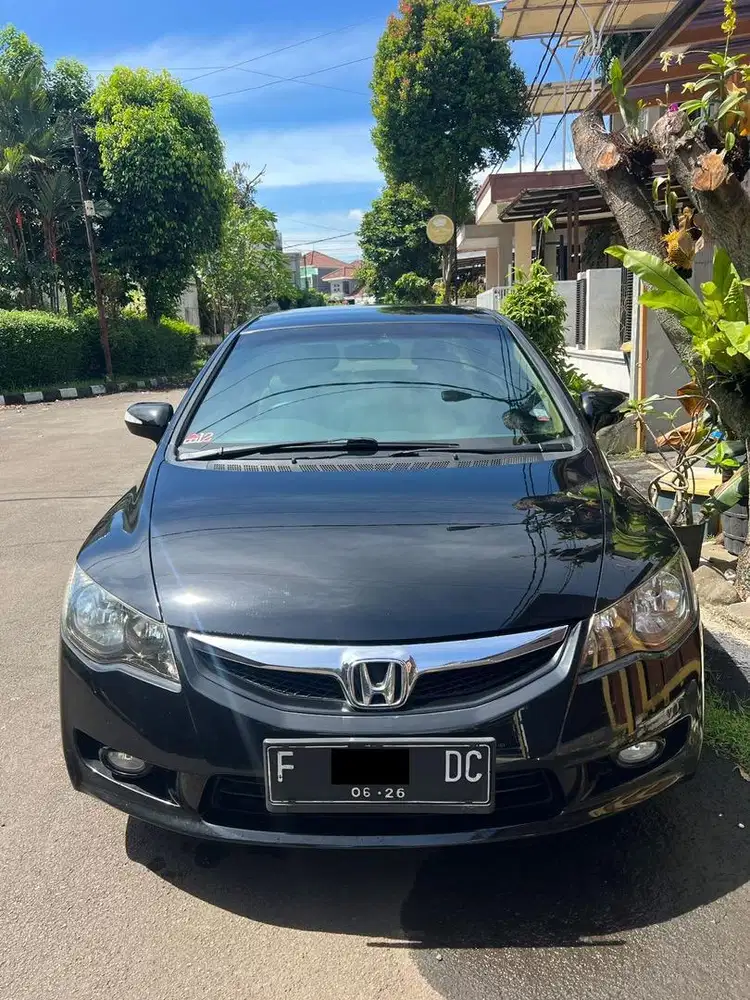 Honda Civic FD 1.8 M/T Hitam,  istimewa full Original low KM 57rb