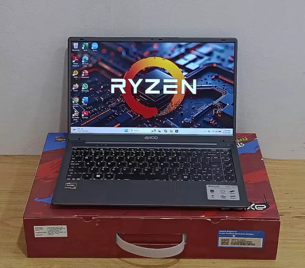 Laptop AXIOO Mybook HYPE 7 AMD Ryzen 7-5700U RAM 16GB SSD 512GB
