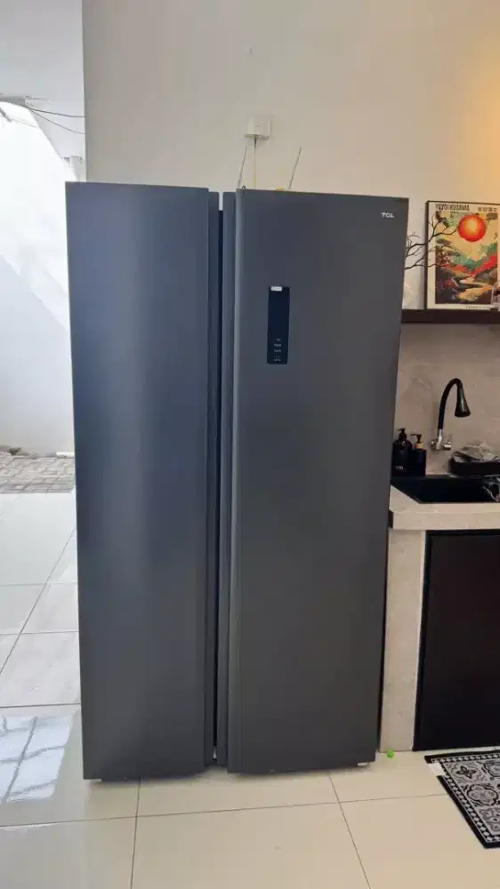kulkas tcl side by side