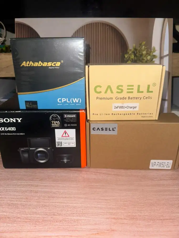 Camera Sony A6400 Full Set Lengkap