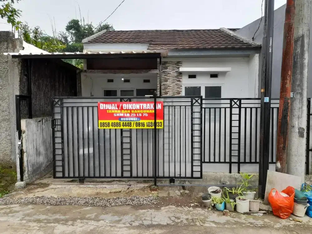 Rumah Komplek Perum Gentong Mas Indah Sukaraja Sukabumi SIAP HUNI KPR CICIL LANGSUNG SUBSIDI perumahan