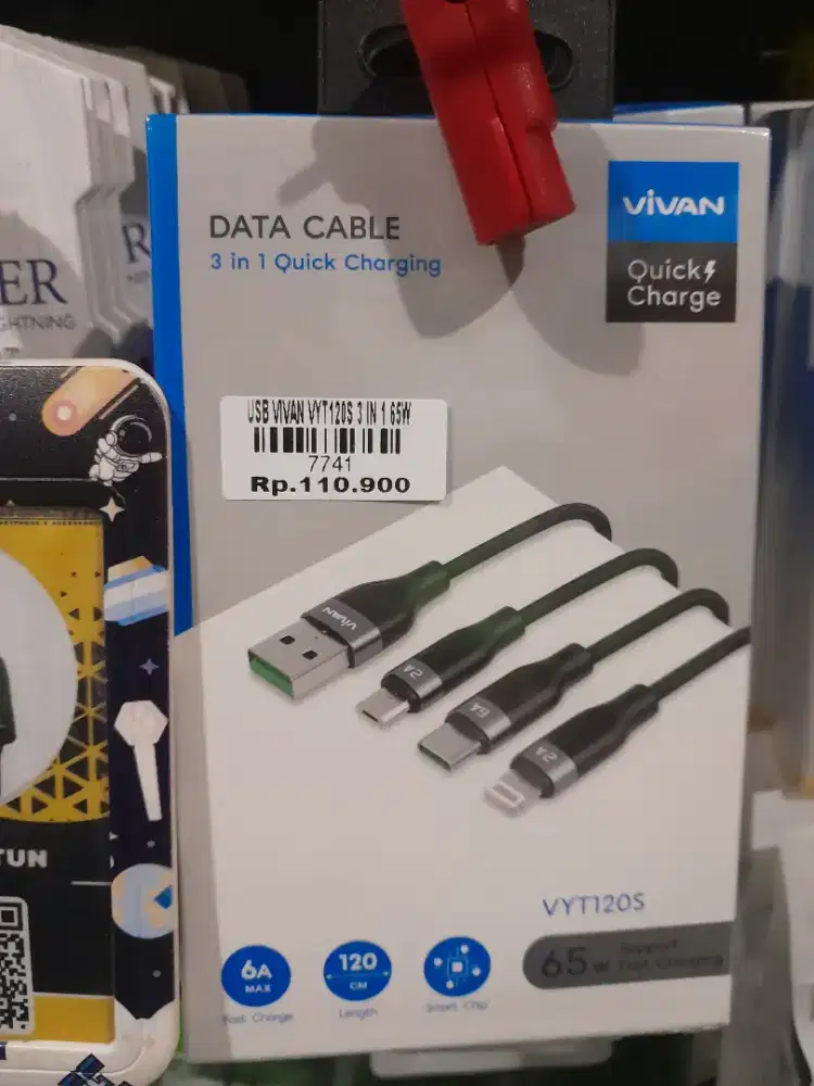 USB VIVAN VYT120S 3 IN 1 65W ATLANTIS DAHSYAT