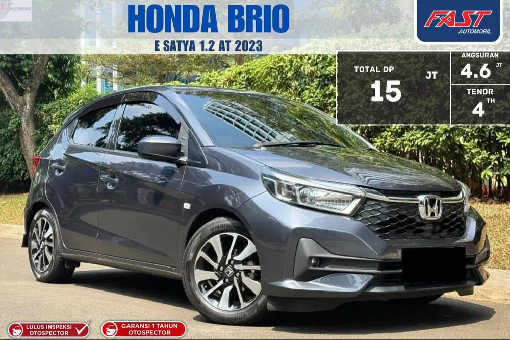 LOW KM.58RB HONDA BRIO E SATYA 1.2 AT GARANSI 1TH PAJAK PANJANG