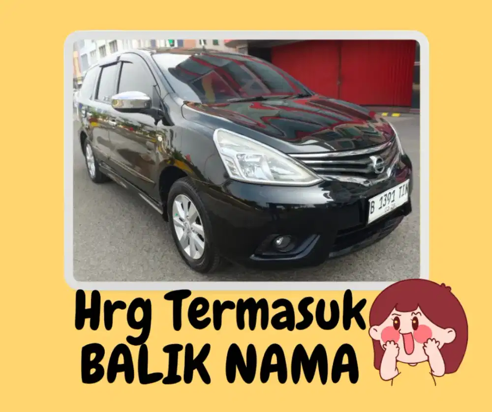 GRAND LIVINA SV AT 2015 TDP17jt Nissan GrandLivina 1.5 SV Matic 2014