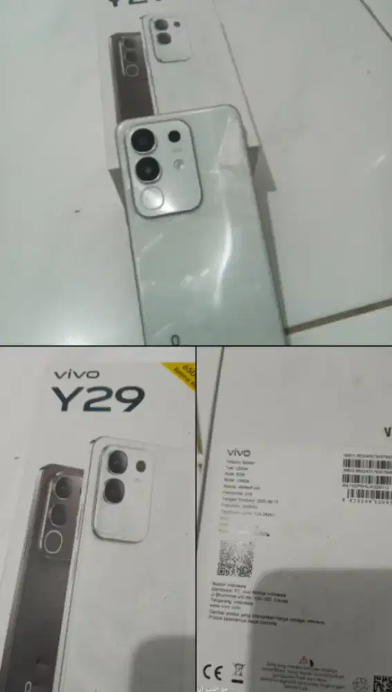 vivo Y29 ram 6/128gb