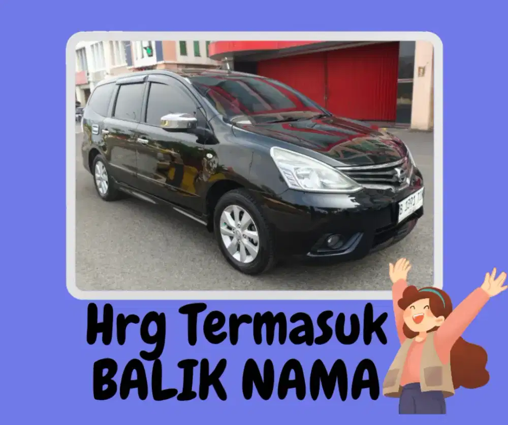 GRAND LIVINA SV AT 2015 TDP17jt Nissan GrandLivina 1.5 SV Matic 2014