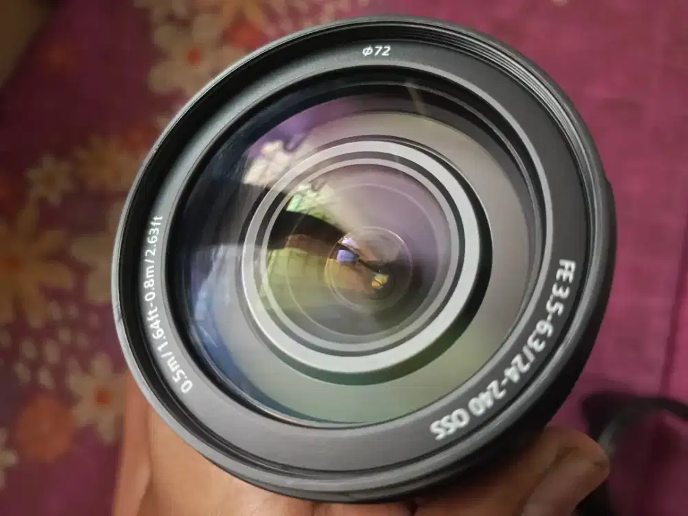 Lensa Sony FE 24 240 OSS mulus BU