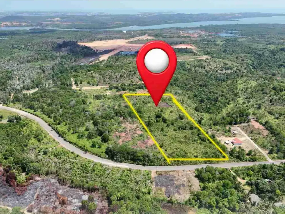 dijual 2ha lahan strategis tepi jalan raya ring 1 , Tembeling, tg. pinang