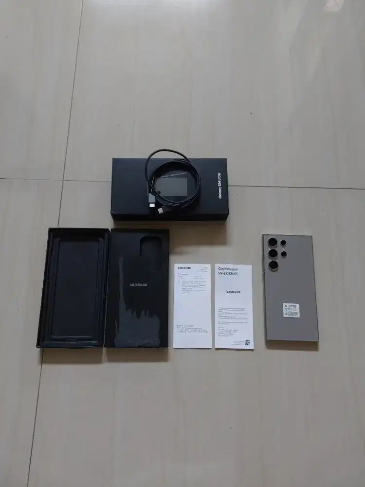 Samsung Galaxy S24 Ultra 12/512GB Resmi SEIN Mulus