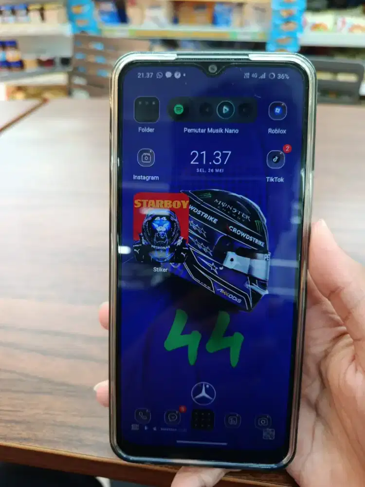 Vivo y22 warna ijo