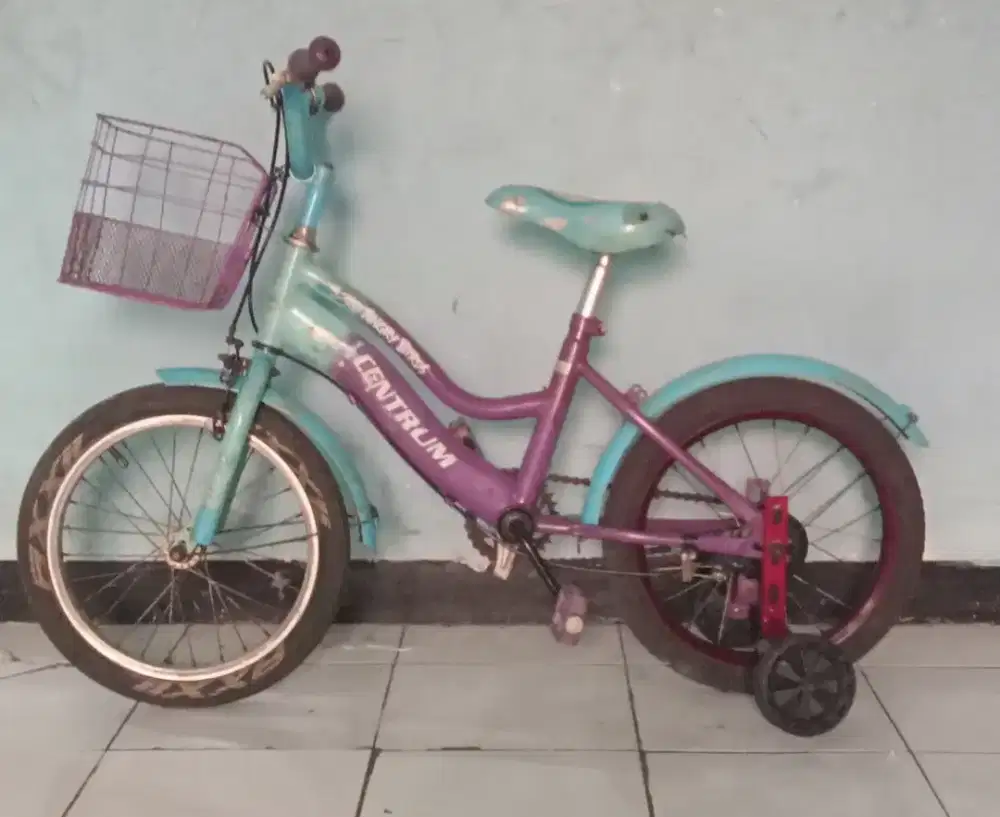 Sepeda anak perempuan UK 16 centrum