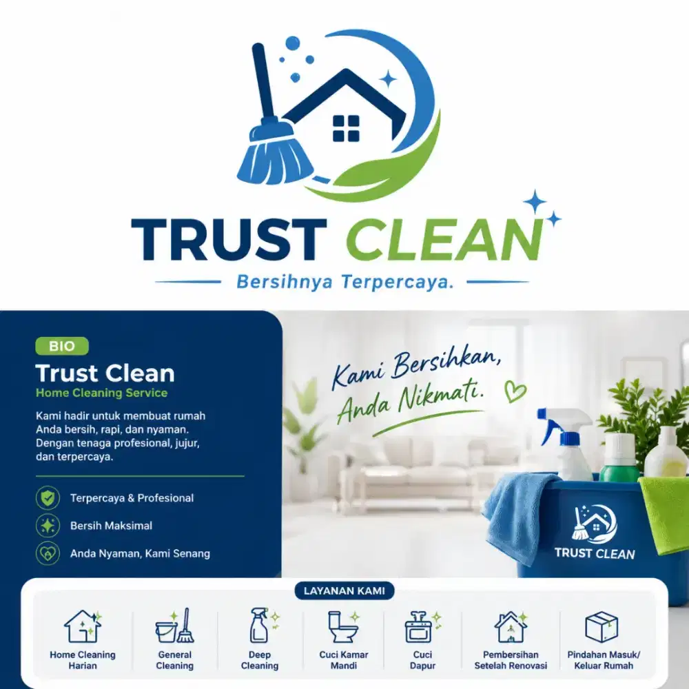 Jasa Home Cleaning Profesional – Rumah Bersih, Rapi & Nyaman