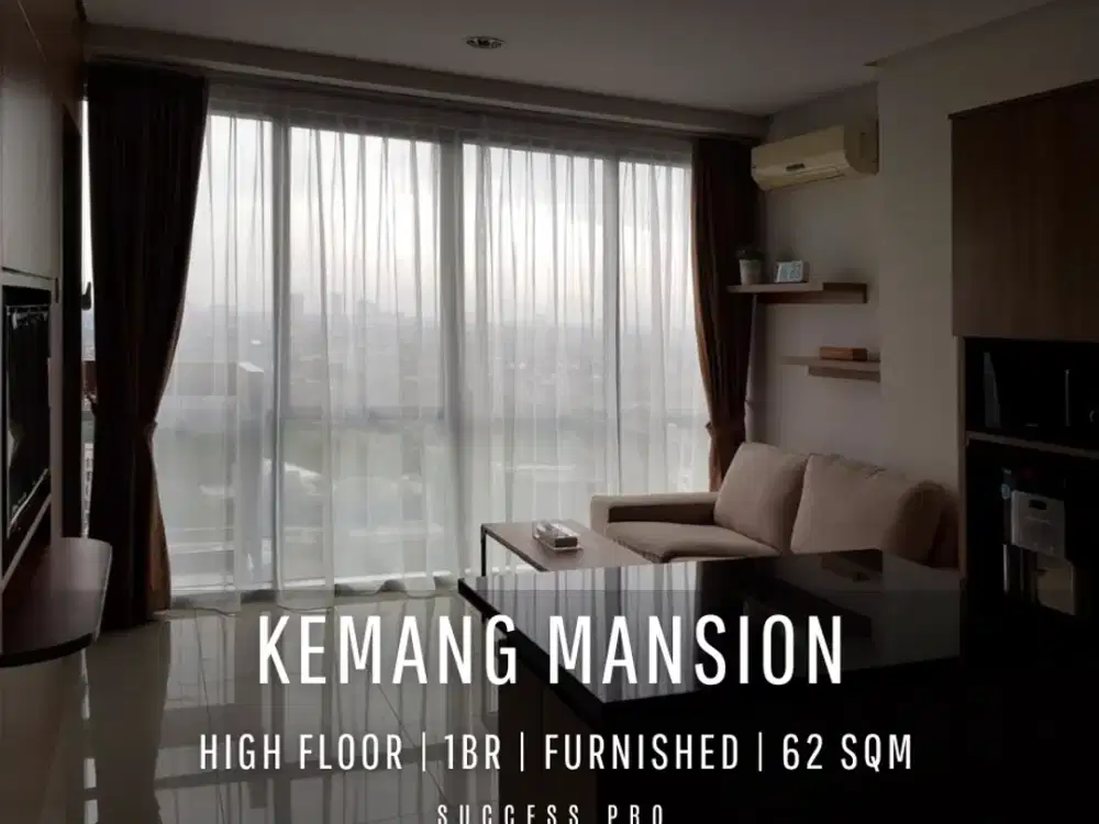 For Sell! Kemang Mansion Apartment 1BR High Floor Fully Furnished Move-in Ready