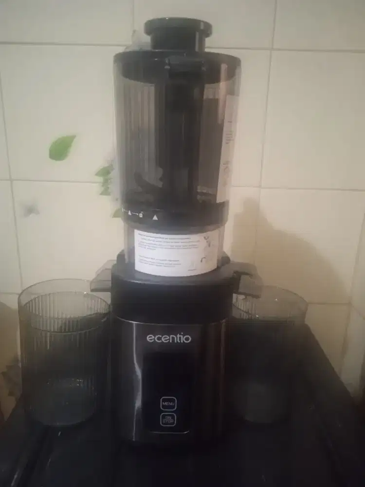 Ecentio Juicer Elektrik smart touch 1 Liter, Diameter 112 mm,