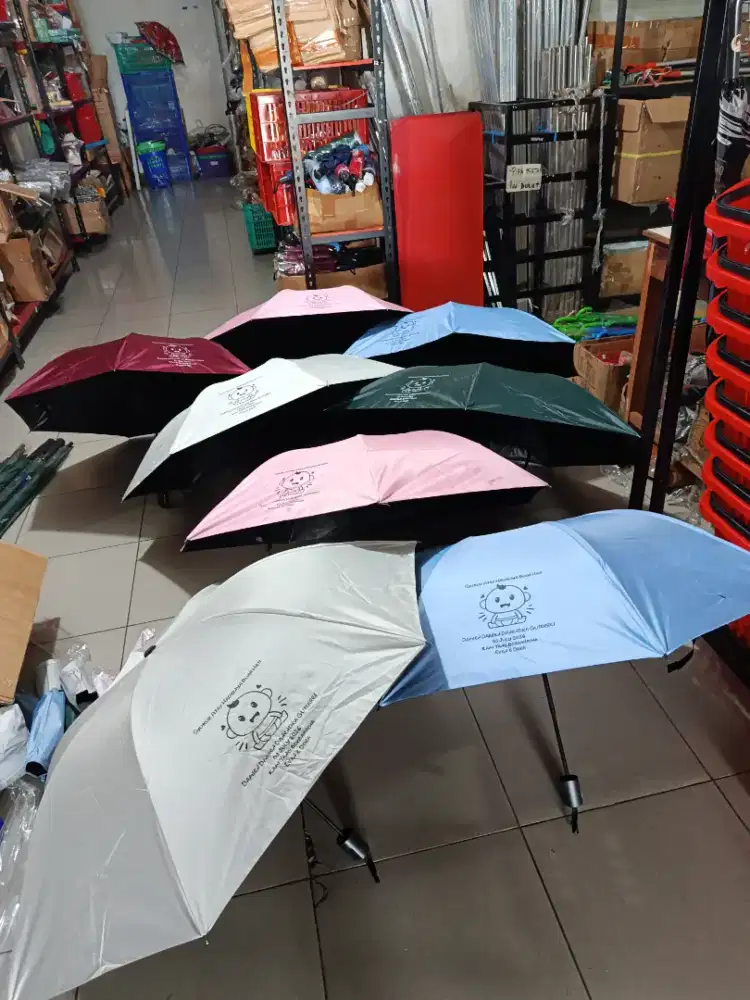 Payung lipat custom