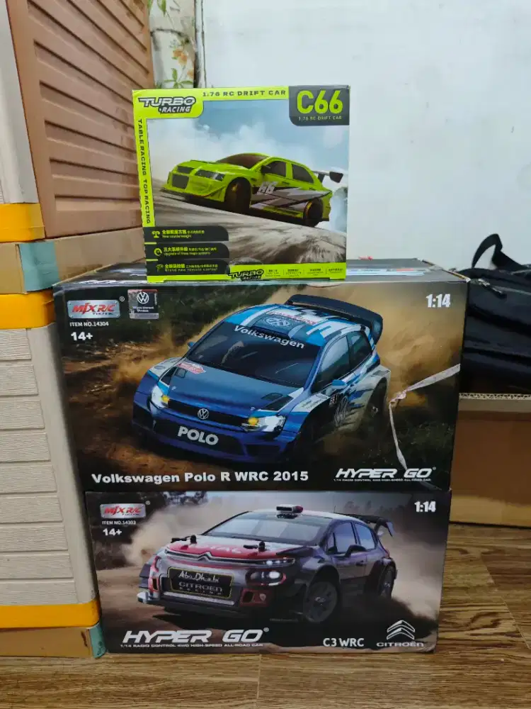 rc brushless mjx hyper go 14303 1:14 citroen polo wrc