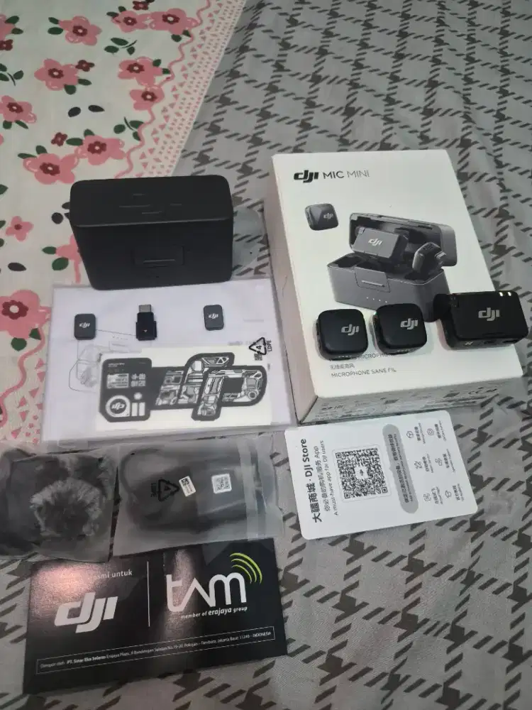 Dji mic mini 2tx 1rx like new