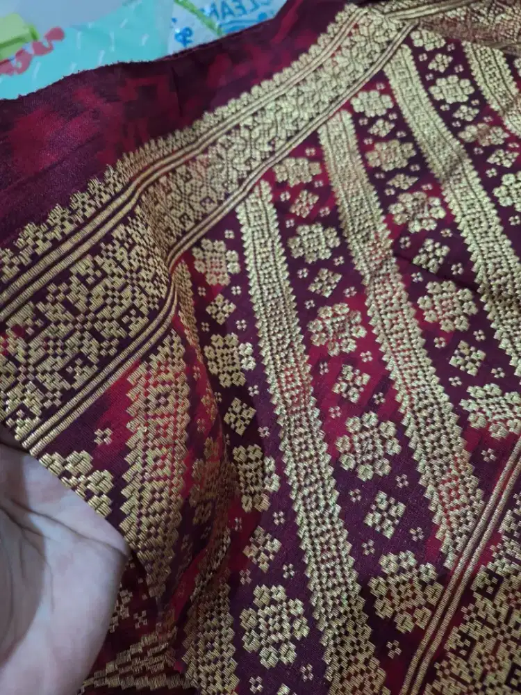 Songket tenun lawas Palembang